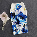 Spring Summer Women Y2K High Waist Midi Pencil Chiffon Skirts Slim Bodycon Vintage Hip Raise Korean Fashion Clothes UOV5