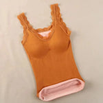 Thermal Underwear Plus Size Vest Thermo Lingerie Women Winter Clothing Warm Top Inner Wear Thermal Shirt Undershirt Intimate