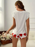2026 Summer New Pajama Set Women's Home Clothes Pajama Casual Soft and Comfortable Underwear T-shirt Shorts Hot Selling Y2K