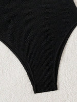 2026 New Black Sexy One Piece Swimsuits Closed Women Swimwear Push Up Swimming Wear Body Bathing Suits Beachwear Pool Bather