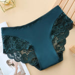 Sexy Hollow Women Panties Lace Flowers Embroidery Underwear Low WaistUnderpants Summer Breathable Briefs Butt Lifter Panty