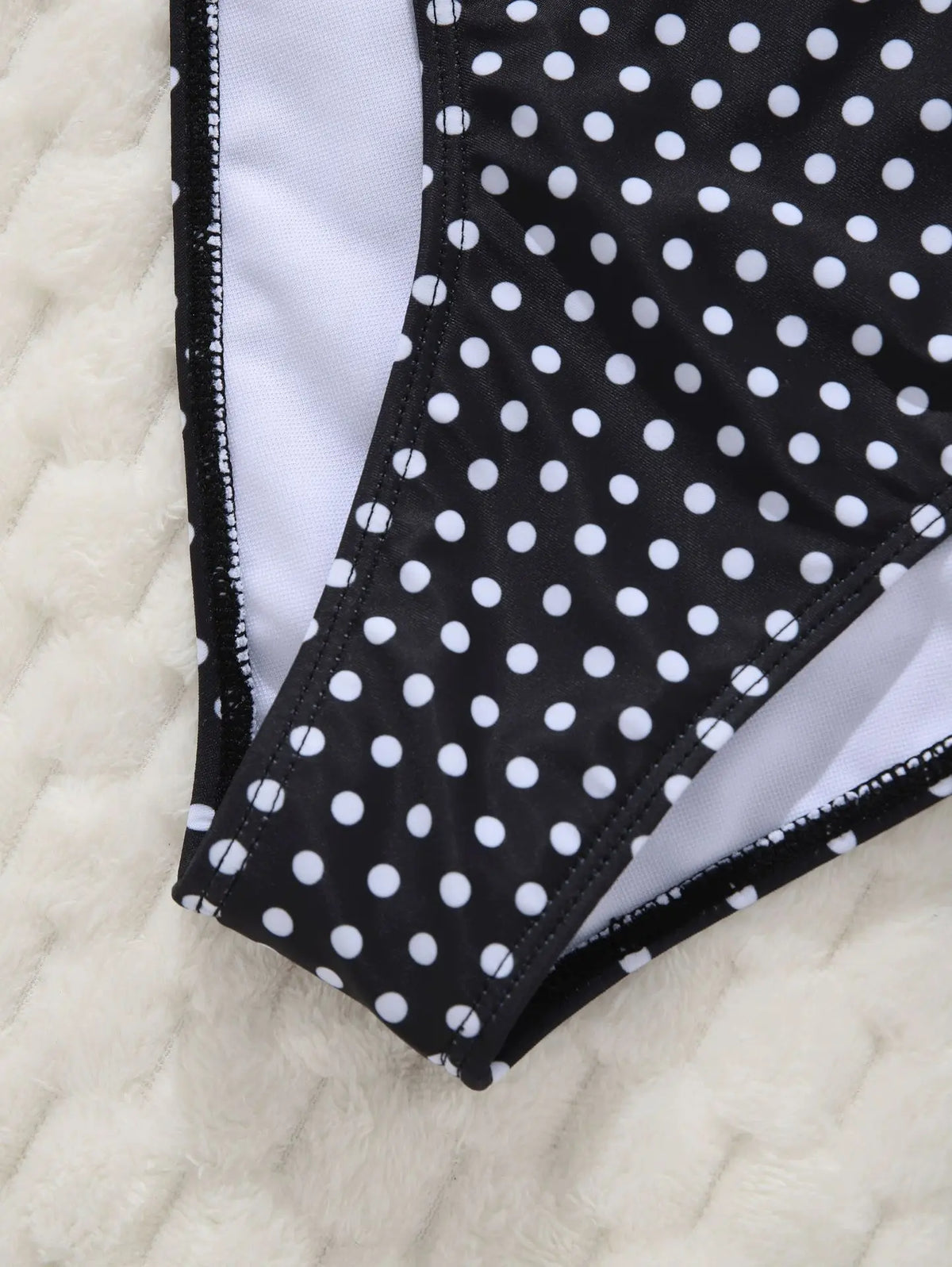 Sexy Black Polka Dot Print Bikini Set Women Halter Push Up Bra High Waist Swimsuit Bathing Suit Vacation Two Piece Swimwear 2026