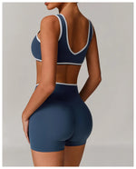 Sports Bra Women Clothes Seamless Gym Crop Top High Support Push up Open Back Activewear Fitness Yoga Bra Workout Underwear