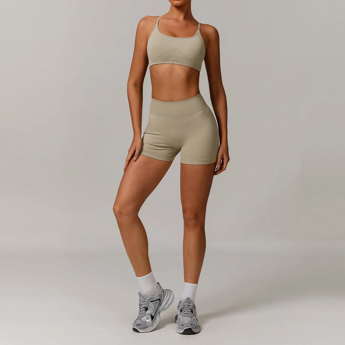 2/3PCS Yoga Set Women Workout Set Seamless Sportswear Gym Clothing Fitness Long Sleeve Crop Top High Waist Leggings Sports Suits