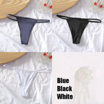 New 3PCS/Set Cotton Bikini Panties Women Sexy Solid Color Low Waist Thongs Female Breathable G-String Underwear Comfort Lingerie