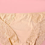 Beauwear Women Luxury Sexy Lace Panties Floral Transparent Nylon Breathable Briefs Underwear Female Bragas Pretty Lingerie