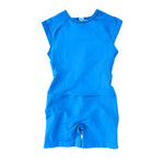 NCLAGEN ‌Flutter Sleeve One Piece Women Sports Jumpsuit Bodysuit With A Backless Design Sports Activewear Yoga Enterito Gym Set
