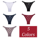 3Pcs/Set Cotton Panties Women Letter Belt Lace Sexy Briefs Seamless Low Rise Underwear Ladies M-XL Underwear Girls Lingerie New