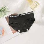 Women's High Waist PantiesLetter Elastic Waistband Soft Ribbed Fabric Comfortable Briefs for Daily Wear women bra K2809
