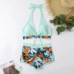 Sexy High Waist Bikini Shorts 2026 Women Swimsuit Two Piece Swimwear Female Bikinis Set Sports Bathing Suits Brazilian Biquini