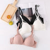 Cotton Push Up Bra For Women Deep V-neck Bralette Sexy Lingerie Comfort Small Breast Padded Bra Female Wireless Underwear