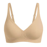 Seamless Jelly Bra for Women Soft Support Wireless No Trace Push Up Comfortable Yoga Daily Wear Brassiere Adjustable Straps