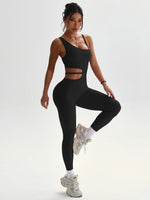 Beautiful back design, sexy one-piece yoga leggings, suitable for women's breathable quick-dry sports bodysuits