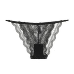 Lace Thin Sexy Girls Panties Women Briefs Thong Hollow Out G String Seamless Underwear Transparent Female Low Waist Lingerie