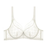Top Up Minimizer Bra Thin Anti Sagging Unconstrained Gathered Lace Sexy Plus Size Bra SWD9042