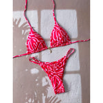 New Micro Bikini Women Swimsuit Two-Piece Bathing Suit Woman Swimwear Sexy Leopard Push Up Thong Bikinis Sets Beachwear Summer