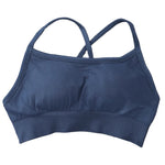 Backless Sports Bra Women Padded Yoga Bra Gym Top High Support Seamless Yoga Tank Top Fitness Crop Top Workout Running Underwear