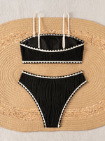ZTVitality Patchwork Sexy Push Up Bikinis 2026 New Arrival Padded Bra Mid Waist Swimsuit Summer Swimming Suit Women Biquini