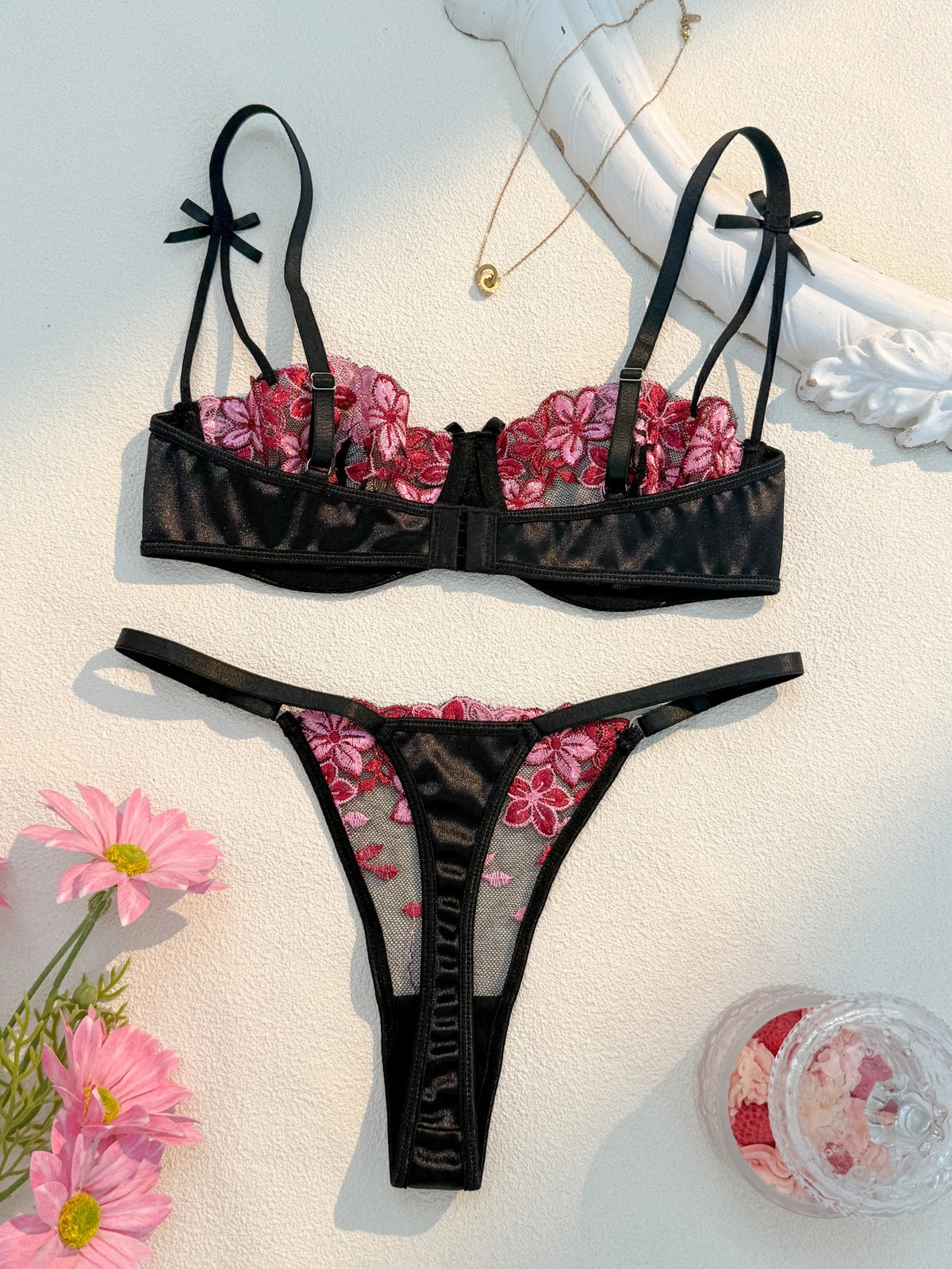 Valentine's Eve LightDanube Group Ladies Sexy Lingerie Bra Women's Suit - the Temptation of a Seductive Night