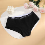 New 3Pcs Women's Cotton Briefs Letter Belt Underwear Women Panties Sexy Breathable Briefs Female Stretch Ladies Soft Lingerie