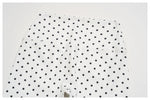 New Summer Women White Polka Dot Print Yoga Sets Hanging Neck Slim Sport Vest High Waist Mid Pants Gym Two-piece Workout Clothes