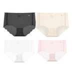 4Pcs/Set Sexy Women Panties Quick Drying Thin Briefs Seamless Underwear Summer Underpants Low Rise invisible Panties