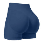Women Sexy High Waisted Yoga Shorts Fashionable and Running Fitness Pants Summer Solid Color Yoga Leggings