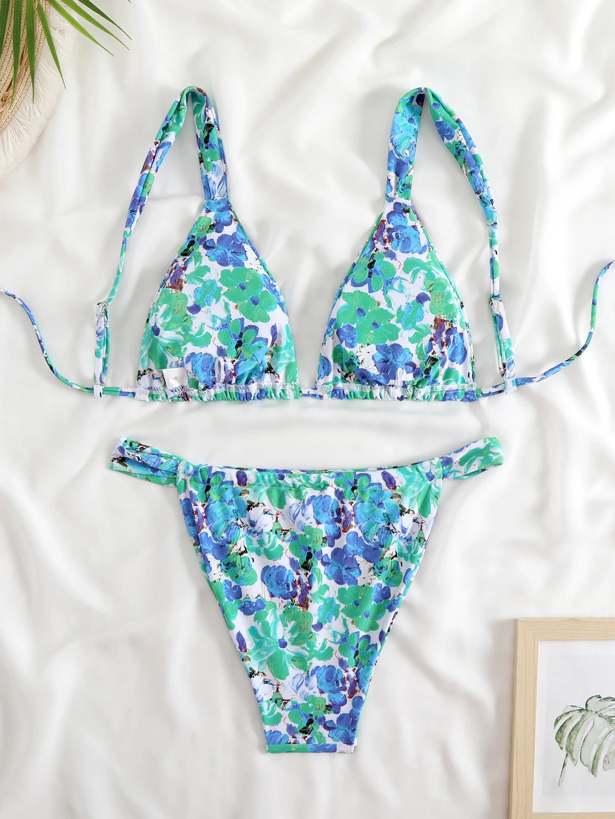 2026 Triangle Strappy Bikini Women Sexy Swimwear Female Brazilian Swimsuit Bathers Bathing Swimming Swim Suit Beachwear Summer
