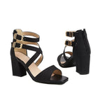 Fashion Cross Strap High Heels Sandals Party Wedding Bridal Shoes Summer Gold Silver Ladies Sandal Women