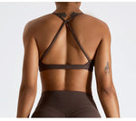 Summer Sexy Scrunch Sports Bra Gym Top Women Running Back Cross Top Sportswear Workout Underwear Fitness Workout Yoga Clothing