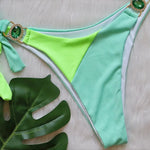 2026 Sexy Bikini Bandeau Women Crystal Diamond Patchwork Hollow Swimwear Swimsuit Bikinis Set Bathing Suit Bikini Female Push Up