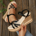 Summer Women Sandals Wedges Platform Clogs Elegant Casual Outdoor Sandals femaleFFashion Chunky Dress Slide Plus Size