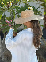 Foridol White Striped Blusas Para Mujer Spring Summer Casual Women Shirt Single Breasted Long Sleeve Loose Shirts Blouses 2025