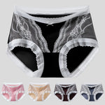 2026 Lace Thongs Womens Cotton Underwear Hipster Stretch Breathable Panties Daily Wear Comfy Women Briefs трусы женские 부부생활 속옷