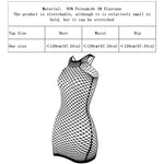 Fishnet Women Sexy Beach Cover Up Dress Women Stretch See Through Sleeveless without Bikini Swimsuit Cover up Mini Beachwea