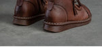 Shoes for WomenCross-tied Ladies Boot Daily Boots Hot Sale Cotton Shoes Round Toe Comfortable Flat Shoes Women Ankle Boots