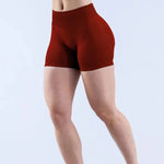 Women High Waist Yoga Shorts Stretch Breathable Sports Shorts Fitness Gym Running Workout Short Pants For Ladies