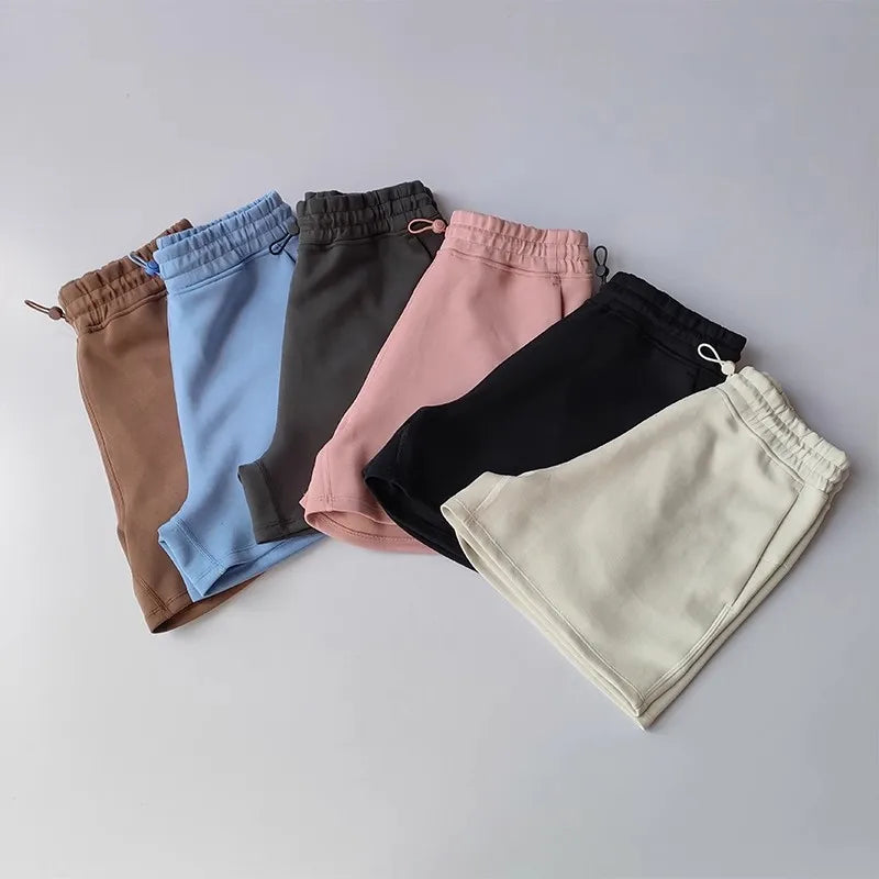 High-Waisted Women's Sports Shorts Casual Loose Fitness Gym Short High-Quality Comfortable Active Wear for Women