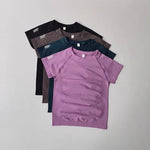 Women's Slimming Yoga Sports T-Shirt Quick Drying Breathable Summer New Fitness Short-Sleeved Yoga Fitness Wear