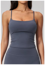 Summer Yoga Tank Top Women Breathable Sport Bra Gym Running Casual Vest Comfort Fit Workout Top Female Shockproof Yoga Underwear