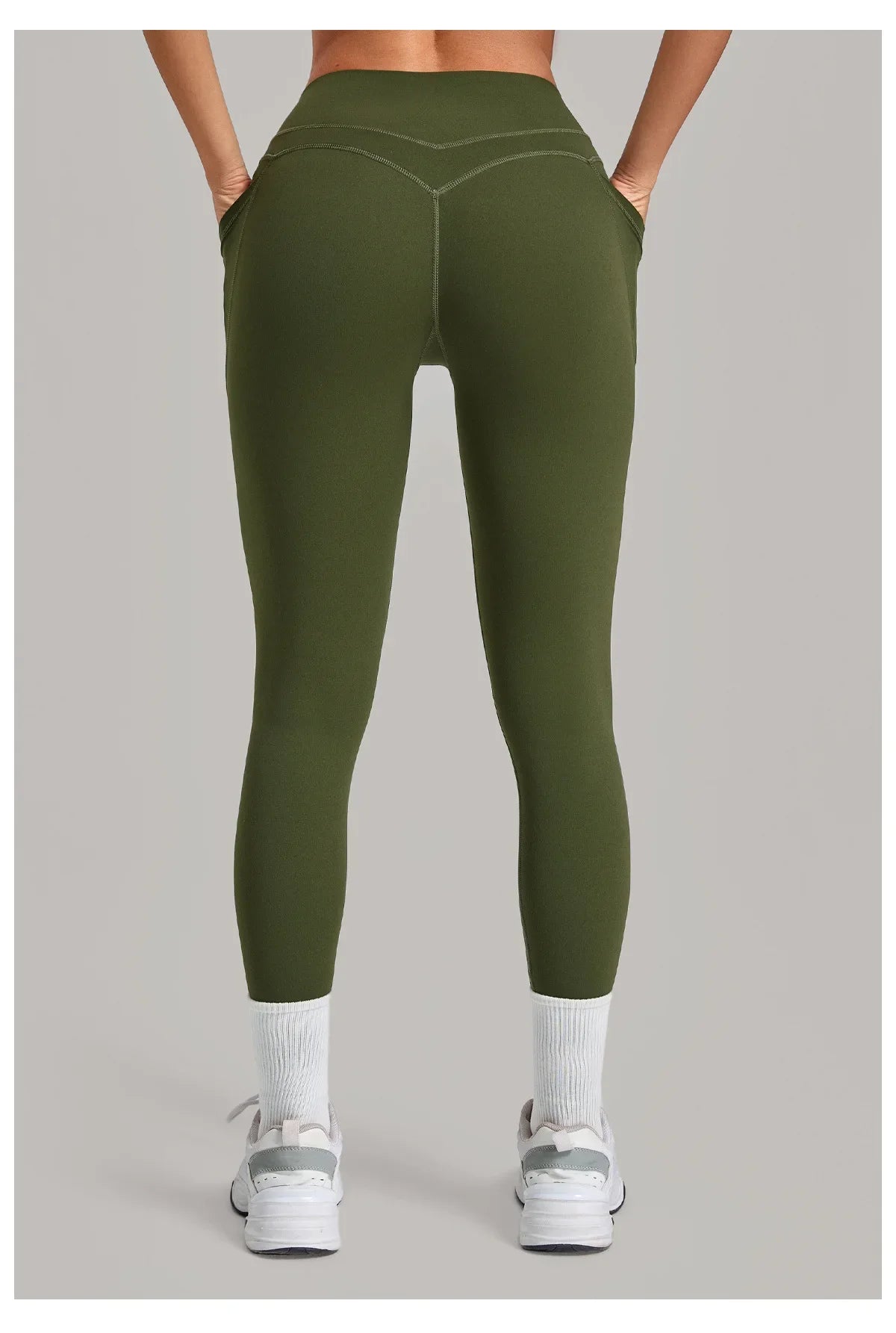 Women's Seamless Yoga Leggings Pants Sports Fitness Hips Lift High Waist Training Trousers Training Workout Gym Leggings