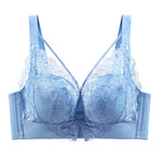 Coverage Lace Bras Plus Size Push Up Bra Sexy Lingerie Women FullWireless Brassiere C D E Cup Push Up Bras for women Bra 52CDE
