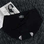 1Pc Ice Silk Panties For Women Low Waist Briefs Panties Seamless Underwear Breathable Stretchy Intimates Sexy Lingerie M-XL