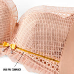 Autumn Winter Women's Lace Underwire 2024 Push Up Bra Sexy Underwear Bras for Women Bralette Lace Bra Lingerie Intimates SWD9021