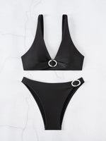 ZTVitality Sexy Black Bikini Set 2025 Biquini New Arrival Push Up Swimsuit Women's Swimwear Summer Beachwear Moda Praia Feminina