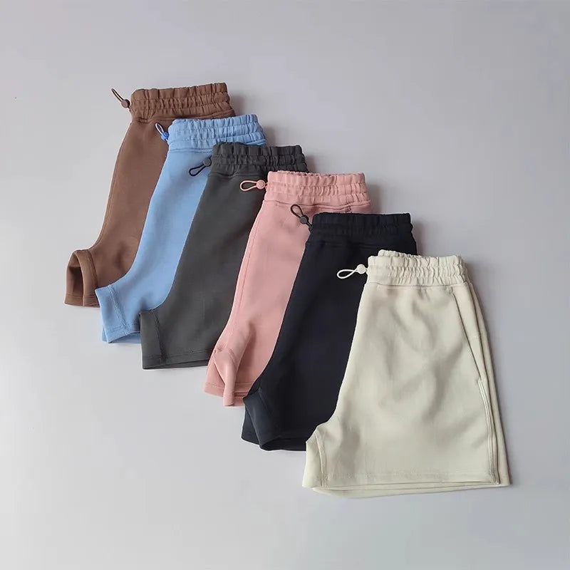 High-Waisted Women's Sports Shorts Casual Loose Fitness Gym Short High-Quality Comfortable Active Wear for Women