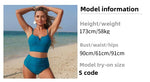 2026 New Black Women's Bikini Sexy Blue Two-Piece Swimwear High Elasticity Quick Dry Nylon Fabric with Chest Pad Orange Swimsuit