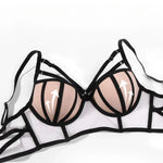 Hot SexyBrief Sets Women's Underwear Set Push-up Bra Panty Sets Comfort Brassiere Adjustable Straps Gathered Lingerie Set