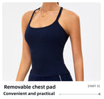 High Strength Fitness Bra Workout Tops Gym Underwear Fitness Sports Bra Sexy Athletic Sport Bra Women Backless Gym Yoga Crop Top