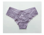 Lace Thin Sexy Girls Panties Seamless Women Briefs Thong Hollow Out G String Underwear Transparent Female Low Waist Lingerie